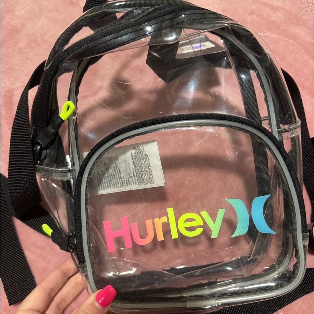 Clear Hurley bag - Picture 2 of 6